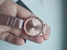 ¡Envío directo! Reloj de pulsera de lujo de calidad A + + + + para mujer, con movimiento de cuarzo japonés, cronógrafo de pulsera, resistente al agua, de oro rosa, femenino