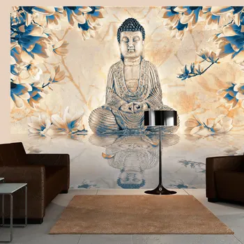

Wall mural-Buddha of prosperity - 350x270 cm