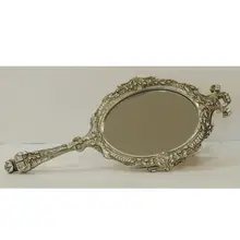 Specchio a mano "Красавица и Чудовище"