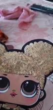 LOL surprise-pegatinas de ropa de muñecas para niñas, parche decorativo bordado para fiesta de cumpleaños