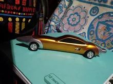 Uds divertido novedad coche de carreras diseño bolígrafos Portable creativo bolígrafo de calidad para niño, niños, juguete Oficina escuela suministros
