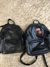 Mochila de viaje de alta calidad para chicas, bolso escolar de piel sintética suave para estudiantes, coreano, 2020