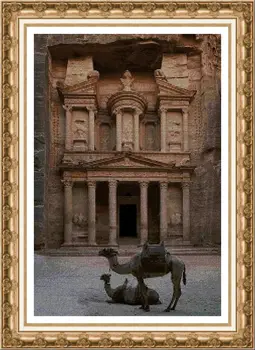 

Cross stitch kit pandathread Monuments 3030