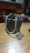 Correas de bolso cortas con cuentas de perlas, cinturón de hombro corto de 2 estilos, asa para monedero, accesorios para bolsa de cadena Diy