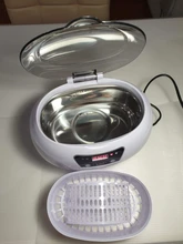 Skymen-limpiador ultrasónico Ultra sónico de 600ml, temporizador de bañera para piezas de joyería, gafas, manicura, cortadores de piedras, maquinilla de afeitar Dental, cepillo sónico de ultrasonido