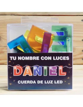 

YOUR NAME ON LED LETTERS "DANIEL"