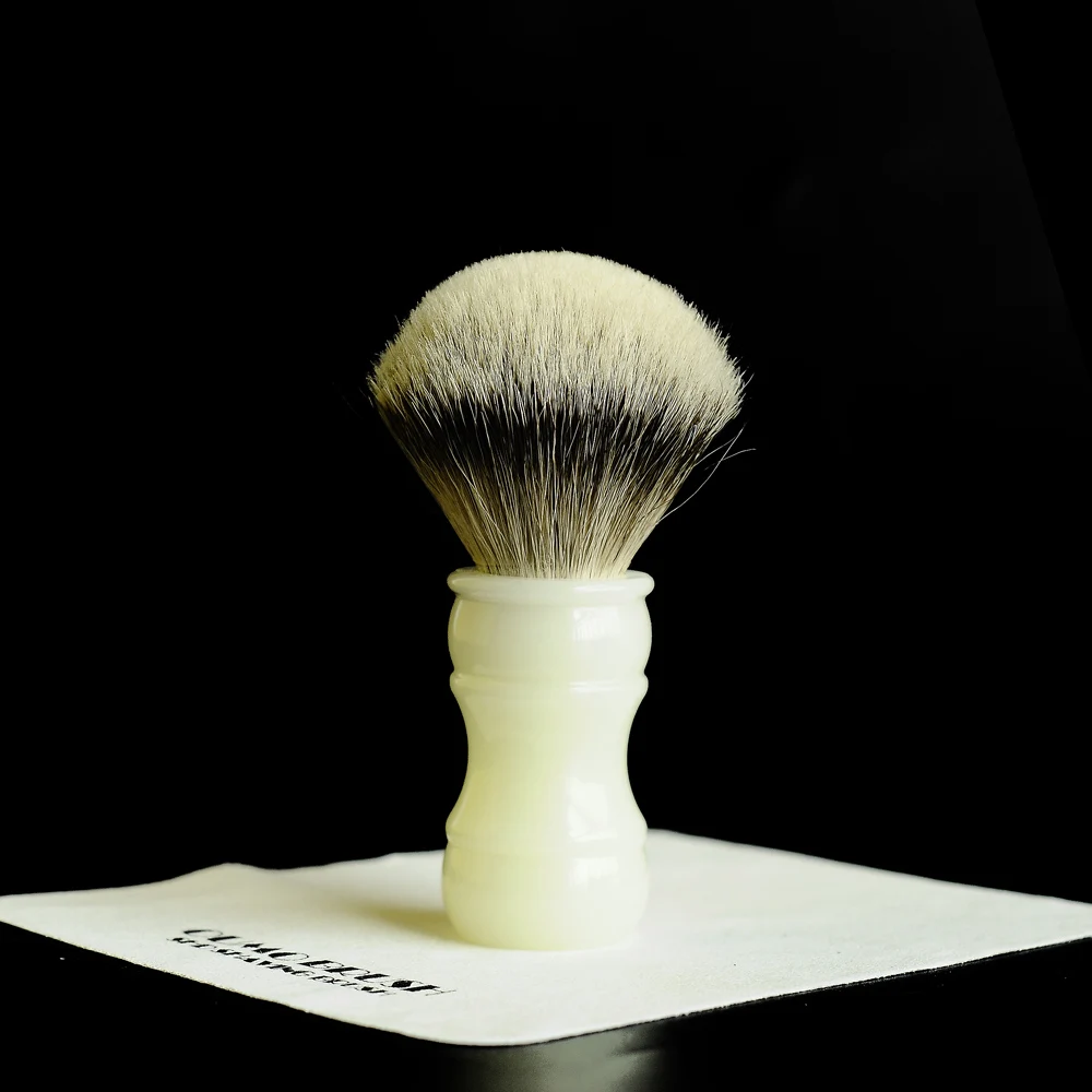 Щетка для бритья OUMO щетка terracota Warriors с SHD HMW silvertip badger knots gel city 26 мм 28 мм|Помазок| |