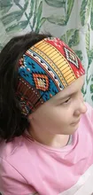 Diadema de gran descuento Bohemia para mujer, gorro elástico, bandanas elásticas para niña, bandanas anchas para el pelo, turbantes, diademas 2020