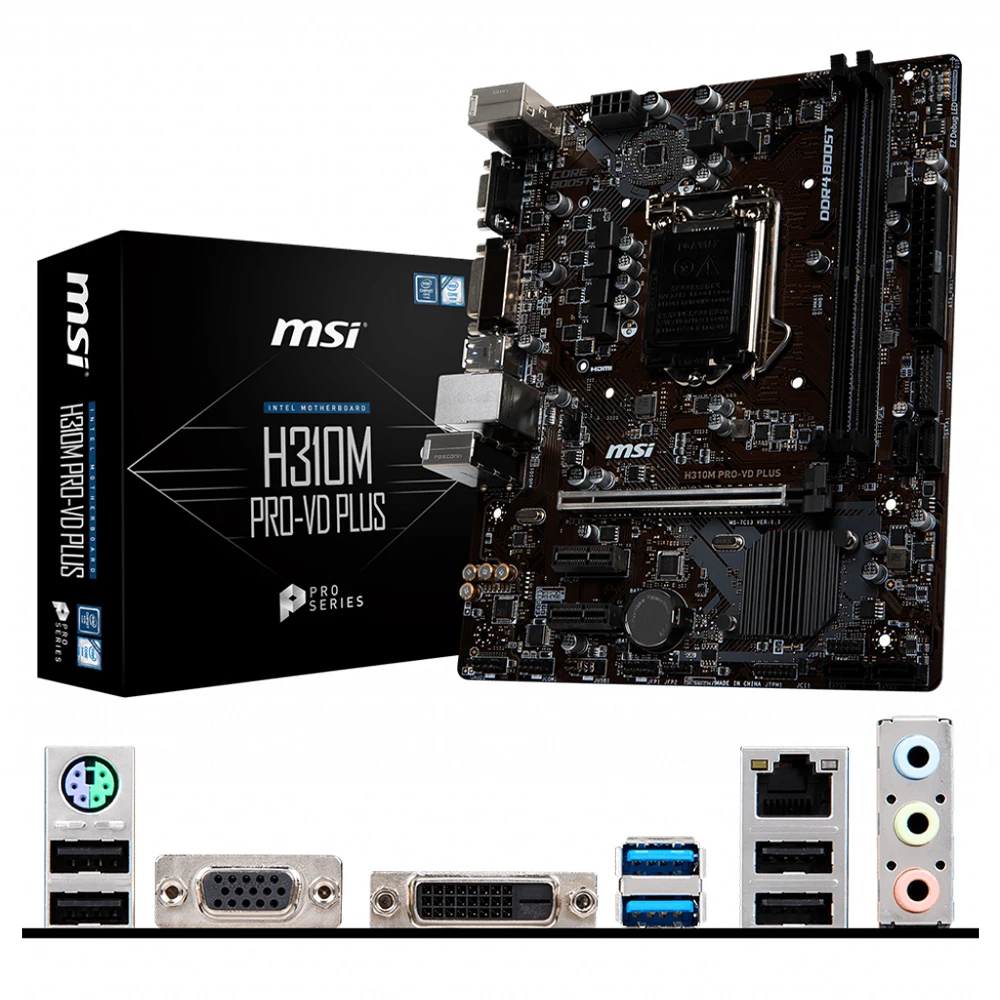 Desktop computer BASIC Intel I5-9400 8GB DDR4 hard disk 240GB SSD desktop PC, USB 3.0, HDMI, desktop PC, board games