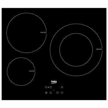 

Induction Hot Plate BEKO HII63402AT 60 cm Negro (3 Cooking areas)