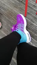 Zapatillas de deporte con cojín de aire para mujer, zapatos transpirables para correr, deportivas para exteriores, informales con cordones