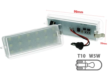 

Led license plate lights Kit Nissan Bluebird Cefiro Canbus No error White 12V 2W
