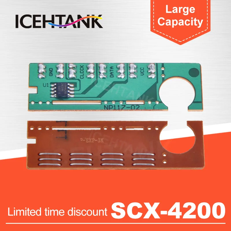 ICEHTANK SCX4200 SCX-D4200A чип тонера совместимый для samsung SCX-4200 D4200A 4200 SCX-4210 картридж принтера