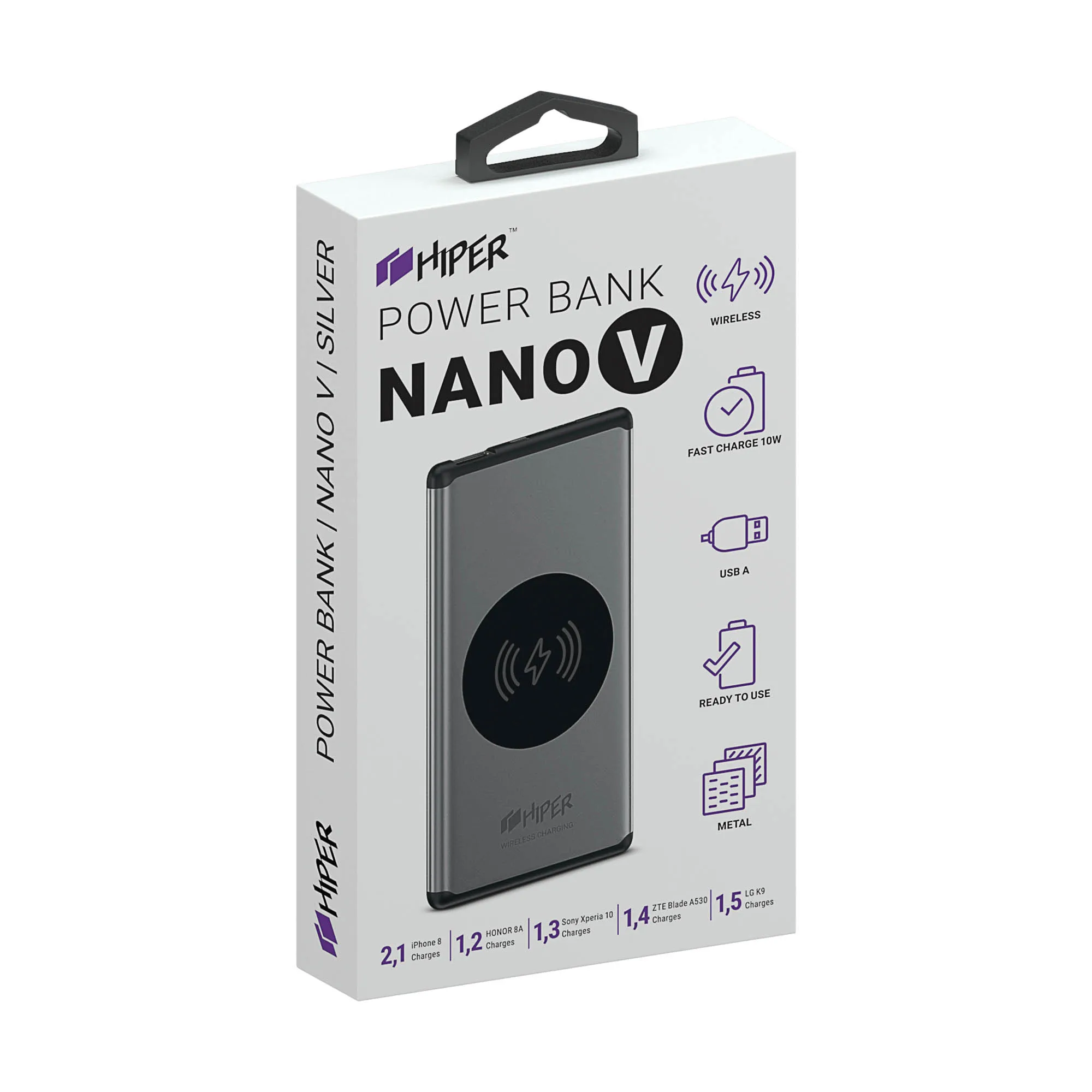 Зарядное устройство HIPER NANO V SPACE GRAY