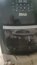 MIUI-freidora de aire eléctrica 5 en 1 para pollo, horno de MI-CYCLONE de 10L/12.7QT, deshidratador Rotisserie LED de gran capacidad，Freidora de aire