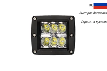 

Car Led Light Bar 18W Work Light Lamp Cree Chip LED Motorcycle Tractor Boat Off Road Field 4x4 Car Accessories Truck SUV 12V 24V