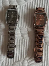 Reloj de pulsera de oro rosa para mujer, de lujo, de acero inoxidable, con diamantes de imitación, elipse, creativo, de cuarzo