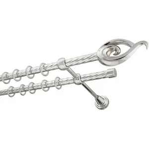 

Cornice dda twisted 16mm double Chrome gloss 3.6 Composite