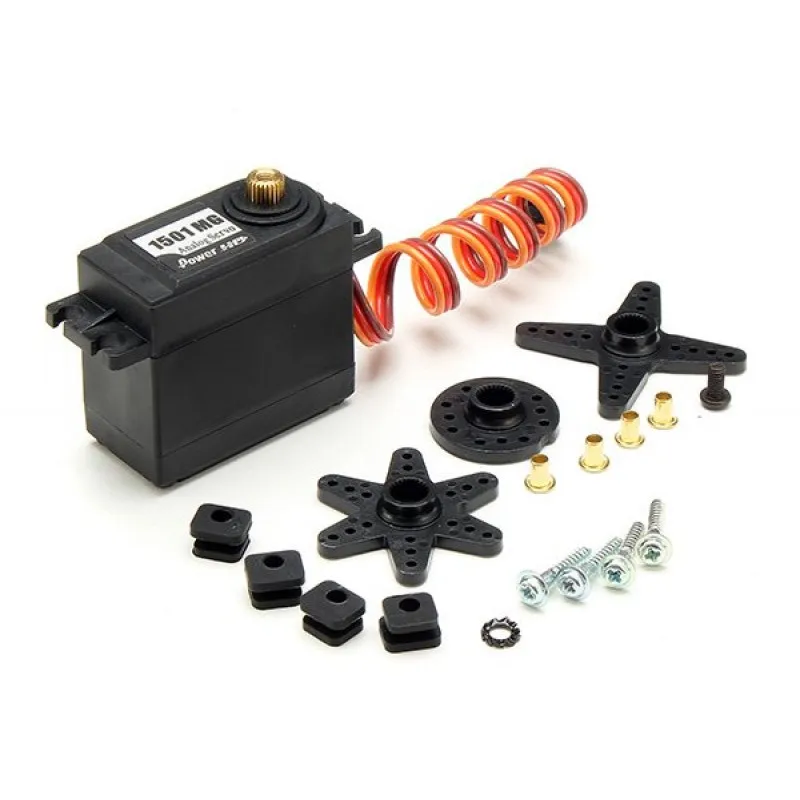 

Power HD 1501MG 17KG Big Torque Winch Multi-axis Robot Manipulator