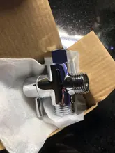 Faucet Spray-Nozzle-Converter Valve Diverter Water-Splitter Shower Bathroom Brass 