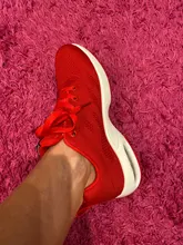 Zapatillas de deporte con cojín de aire para mujer, zapatos transpirables para correr, deportivas para exteriores, informales con cordones