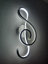 Lighting-Decoration Wall-Lamps Led-Sconce Bedside Bedroom Aisle Black Modern Minimalist