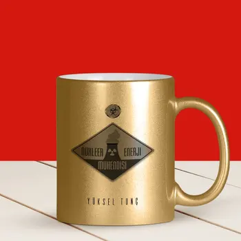 

Personalized Professional Nuclear Engineer Gilded Mug Cup