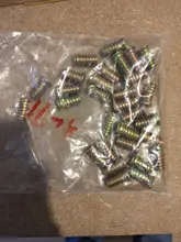 Rosca de acero al carbono M4 M6 M8 M10 para inserción de madera, Tuercas de cabeza hexagonal con brida para muebles, 5/10 Uds.