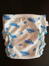 Pantalones de entrenamiento para orinal de bebé, pañales para niño pequeño, niño y niña, bragas de algodón reutilizables lavables para pañales de noche