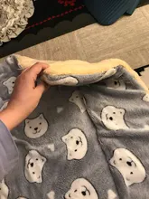 Coral blando de colchoneta para perro huella de patas de perro lavable Pet manta de dormir caliente camas para pequeño mediano perros y gatos, mascotas accesorios