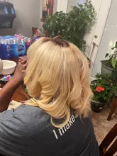 Pelucas de cabello humano Rubio degradado para mujer, pelo liso 4T613 brasileño Remy 613, peluca con malla frontal transparente, pelucas de encaje prearrancadas