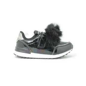 

Sneakers for girl with pompoms Strawberries by Conguitos