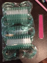 Cepillo para limpieza de uñas, herramientas de manicura de decoración de uñas, accesorios acrílicos, 10 Uds.