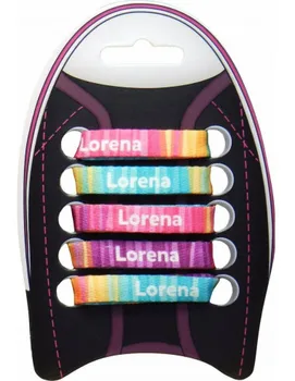 

LACES WITH NAMES "LORRAINE"