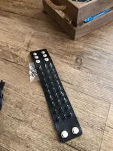 Único de tres fila puntiagudo hacen picos remache de cuero ancho Punk Rock gótico Unisex pulsera de hombre de la joyería