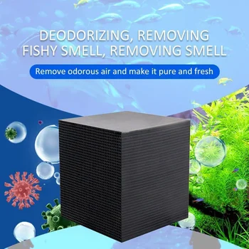 

Eco-Aquarium Water Purifying Magic Cube Fish Tank Activated Carbon Charcoal Purify Water Cube Air Purification Multifunctional