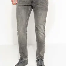 DeFacto человек мыть джинсы Для мужчин прямые со средней талией длинные джинсовые мужские штаны карманы Bottoms-H2470AZ17AU