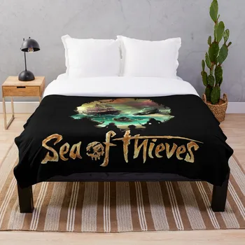 

Sea of thieves mm267 Throw Blanket Soft Sherpa Blanket Bed Sheet Single Knee Blanket Office Nap Blanket