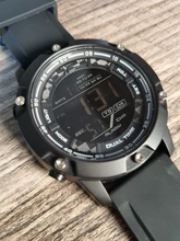 SKMEI-reloj Digital resistente al agua para hombre, cronómetro de correa de silicona, 100M, electrónico, deportivo, negro