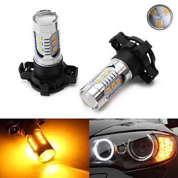 

PY24W 21 SMD CANBUS LED AMBER (2 Pcs)