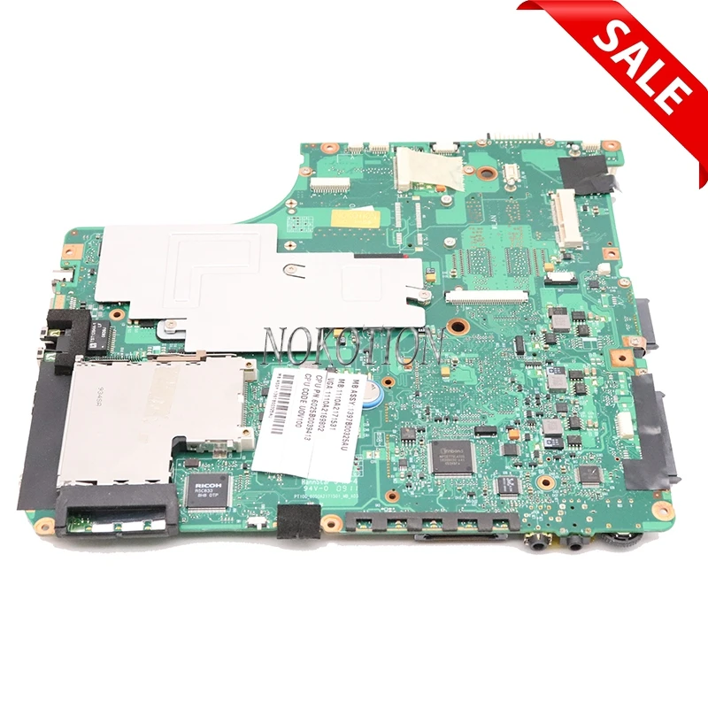 Материнская плата NOKOTION V000125810 V000126450 для ноутбука Toshiba Satellite A300 A305 материнская GM45 DDR2