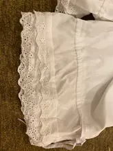 WEPBEL-pantalones cortos de encaje estilo Lolita para mujer, bombachos con volantes de calabaza, ropa interior holgada de cintura alta elástica