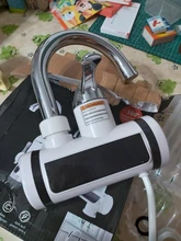 Cocina eléctrica grifo calentador de agua de la UE/US Plug sin tanque instantáneo caliente grifo con calentador de agua para la cocina Baño