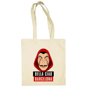 

Cloth bag Bella Ciao Mask Dalí Barcelona