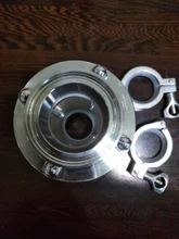 Stainless-Steel Sight Glass Diopter SS304 Fitting Homebrew 51mm-Pipe Sanitay-Flow 38mm