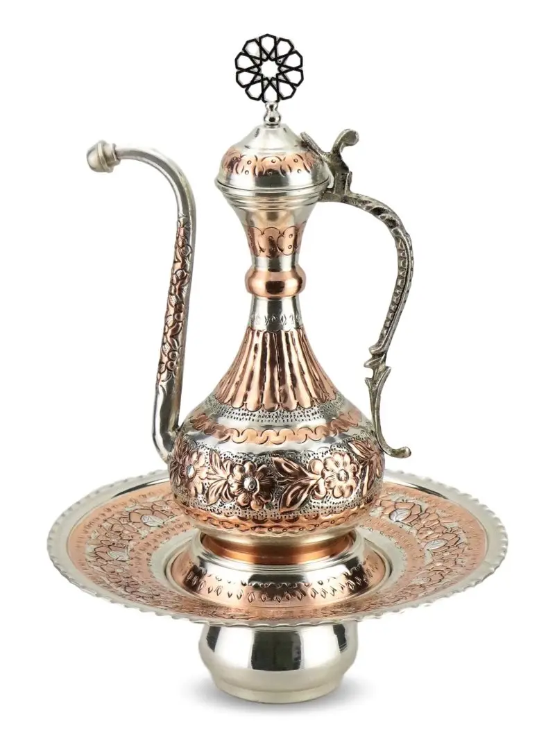 Lux Engraved Copper İbrik