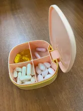 Pill-Case Divider Storage-Box Tablets Pills-Organizer Drug Capsule Medicine Weekly Travel