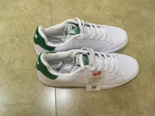Xtep-zapatos de Skateboarding para hombre y mujer, zapatillas de cuero Unisex, color blanco, transpirables, informales, 983218319266