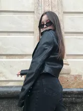 Gafas de sol con montura pequeña para mujer, lentes de sol a la moda, UV400, anteojos de sol Vintage, gafas de sol tipo Ojo de gato, sencillas para montañismo y Pesca