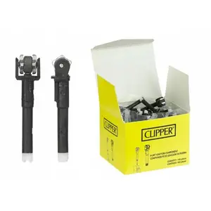CLIPPER, Pack de 48 Mecheros Encendedores Recargables Micro Liso, Surtidos  variables para su elección - AliExpress